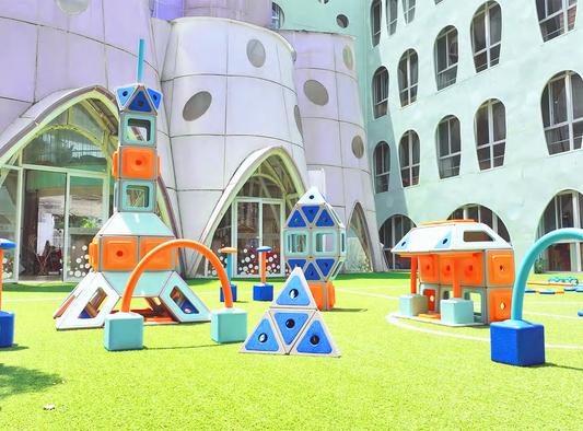 Magnetic Building Blocks for Preschool Classroom Use